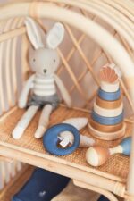 Jollein 037-001-65366 Stofftier Kuscheltier Hase Kaninchen Junge Joey grau m - Image 7