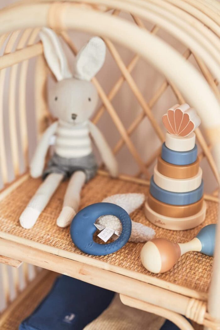 Jollein 037-001-65366 Stofftier Kuscheltier Hase Kaninchen Junge Joey grau m - Image 7