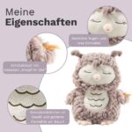 Steiff Kuscheltier Ollie Eule, Süßes Stofftier, Jungen, Mädchen & Babys ab 0 Monaten, Friends, Plüschtier , Beige - Image 5