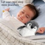 JcvPot Pinguin Kuscheltier, Weiches Stofftier Für Kinder Und Babys, Kuscheltier Pinguin Plüschtier schtier - Image 5