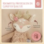 Bieco Kuscheltier Reh Ella mit Rassel | Baby Kuscheltier ab 0 Monate Stofftier Baby Plüschtier rentier - Image 4